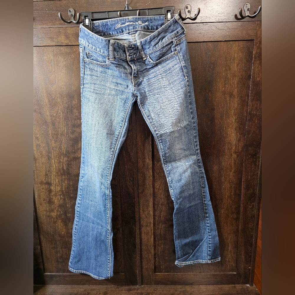 American Eagle Outfitters Blue Boyfriend Jeans Relaxed Fit